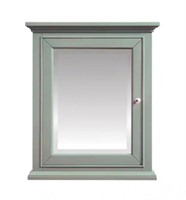 24” Surface-Mount Medicine Cabinet in Sea Green