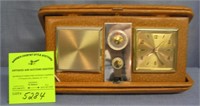 Vintage portable radio and alarm clock