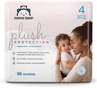Mama Bear Plush Protection Size 4 Diapers