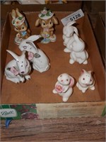 Vintage Rabbit S & P Shakers