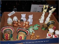 Vintage Assorted S & P Shakers & Figurines