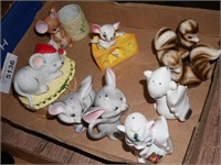 Vintage S & P Shakers - Mice, Squirrel & more