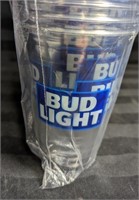New 50 Cup Sleeve of Bud Light Branded Cups. 591ml
