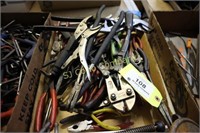 Assorted pliers, cutters, needle nose, etc.