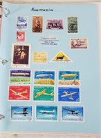 Vtg Stamps, Romania Soviet Union Spain Etc.
