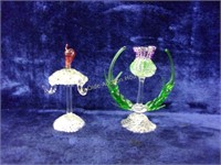 Beautiful Glass Art Ring Holders