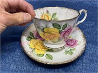 Paragon England Majesty Queen cup & saucer