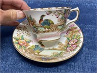 Sutherland England Exotic cup & saucer