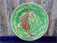 Japanese Kutani China Plate w/ Dragon