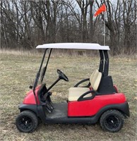 Electric Club Car Golf Cart, w/ Charger