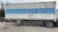 1990 Semi Van Box, 27’, Roll Up Door, 
Little