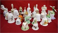 Porcelain Bells Collection Approx. 23pc lot