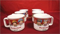 Westwood Campbell's Soup Mugs 6pc lot
