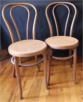 2 Pcs Cane Chairs