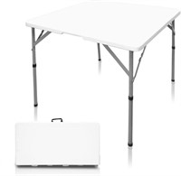 HYMnature Folding Card Table 34"