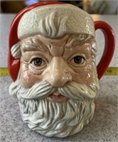 4" Toby Mug Santa Claus, 1983
