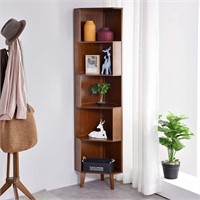 BALANBO 5-Bookcase Industrial Cube Shelf