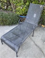 Left Wrought Iron Lounge chair
