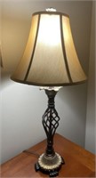 Metal Spindle Lamp
