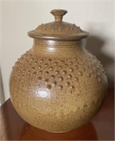 Sinclair Ashley Pottery Jar Vase 11"