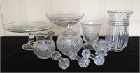Clear Glass Cake Stand, Knife Rests & More