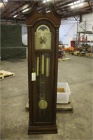 Pearl Grandfather Clock, Works Per Seller