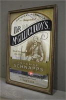 Dr. McGillicuddy's Schnapps Mirror, Approx 26"x38"
