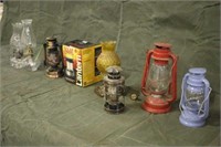 Assorted Oil Lamps