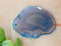 AGATE SLICE ROCK STONE LAPIDARY SPECIMEN