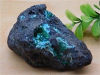 CHRYSOCOLLA MALACHITE ROCK STONE LAPIDARY SPECIMEN