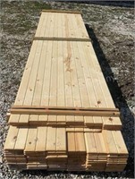 108 Boards! New 14ft & 16ft Car Siding