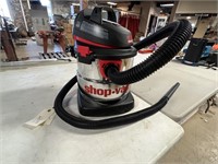 LIKE NEW STAINLESS STEEL  SHOP VAC