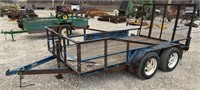 12 Ft Utility Trailer 77 In Wide Good Tires