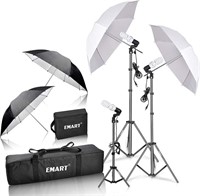 EMART Umbrella Photography Lighting Kit