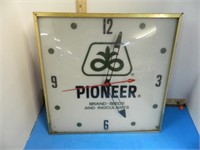 PAM PIONEER SEEDS ADVERTISING CLOCK