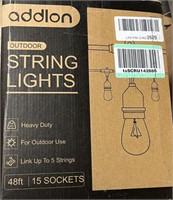 Outdoor String Lights - 48 Ft.