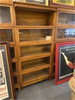 Antique five stackOak bookcase