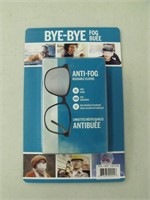 New Anti-Fog Wipes 10PK