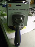 New Up & Up Self Cleaning Slicker Brush