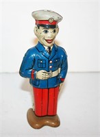 J. Chein & Co Tin Litho Wind-Up Conductor