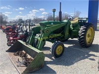 1968 JD3020 utility tractor with 148 Loader