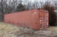 40' Corten Steel Storage Container