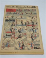 The Sacramento Union Sunday 1943 Newspaper Comics