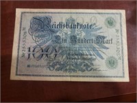 Germany 100 Mark 7 February 1908