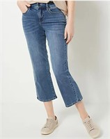 NYDJ Marilyn Straight Crop Jeans in Cool Embrace