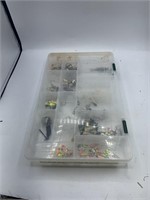 Cabela’s hard plastic divided fishing box full