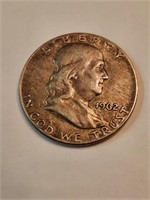 US  Silver Half Dollar 1962.Y46