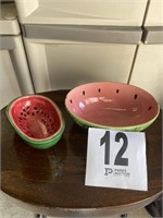 2 Watermelon Bowls