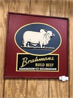 Early Wooden Double Sided Brahmans Sign