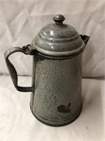 Gray Agate Coffee Pot